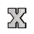 Budz | Silver Letter X
