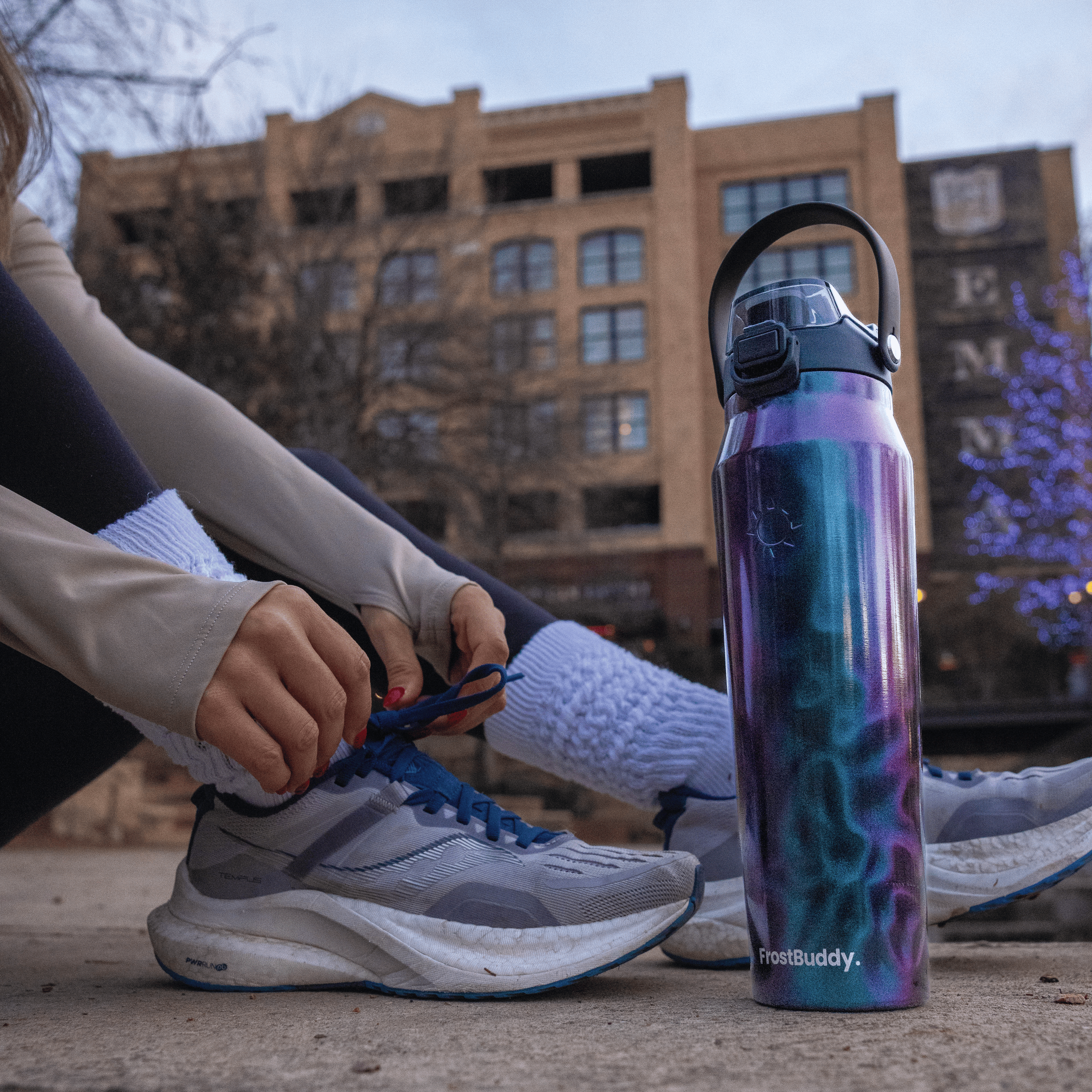 Bottle Buddy 16oz | White