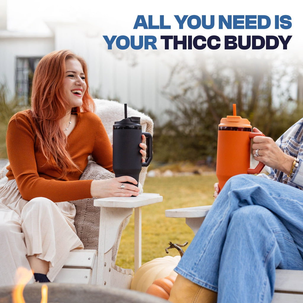 Thicc Buddy 40oz | Pink Floral